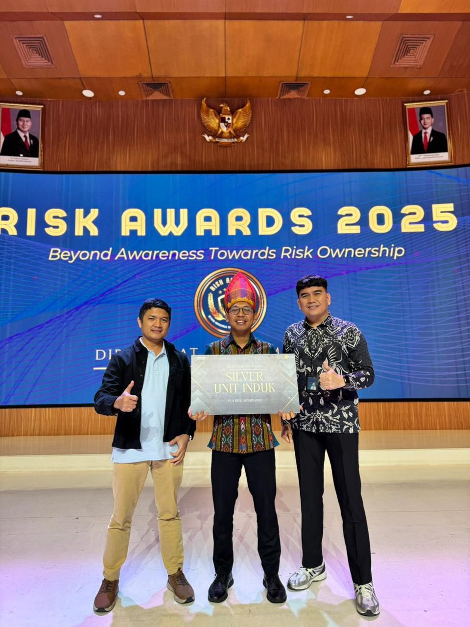 PLN UIP SBU Raih Silver Trophy pada Ajang PLN Risk Award 2025