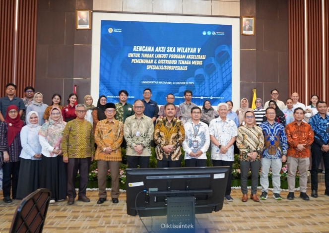 Akselerasi Tenaga Medis Spesialis di NTB, Kemdiktisaintek Perkuat Sistem Kesehatan Akademik Wilayah V