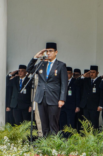 Peringatan Hari Kesaktian Pancasila 2025, Rico Waas Pimpin Upacara