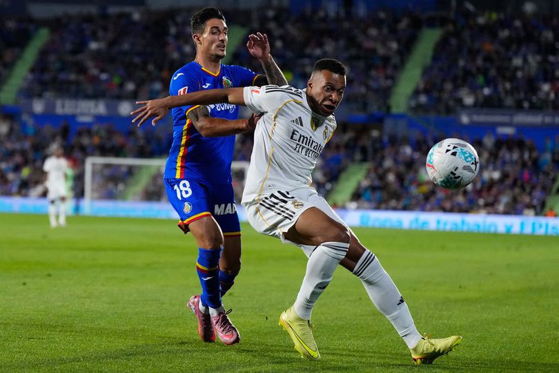 Real Madrid Menang Atas Getafe, Mbappe Jadi Penentu Meski Tuan Rumah Kena Dua Kartu Merah