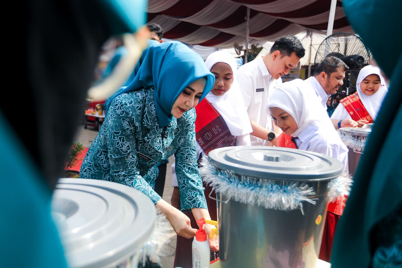TP PKK Kota Medan Galakkan Gerakan Cuci Tangan Pakai Sabun untuk Dukung Perilaku Hidup Sehat