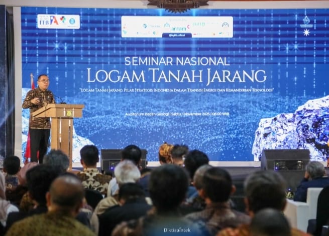 Dorong Kemandirian Teknologi, Mendiktisaintek Galang Sinergi Nasional di Bidang Logam Tanah Jarang