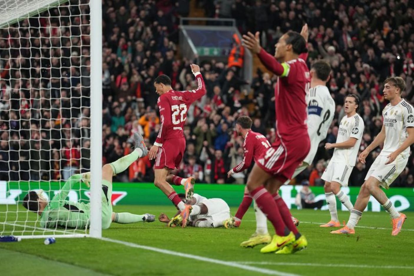 Mac Allister Antar Liverpool Tumbangkan Real Madrid di Anfield