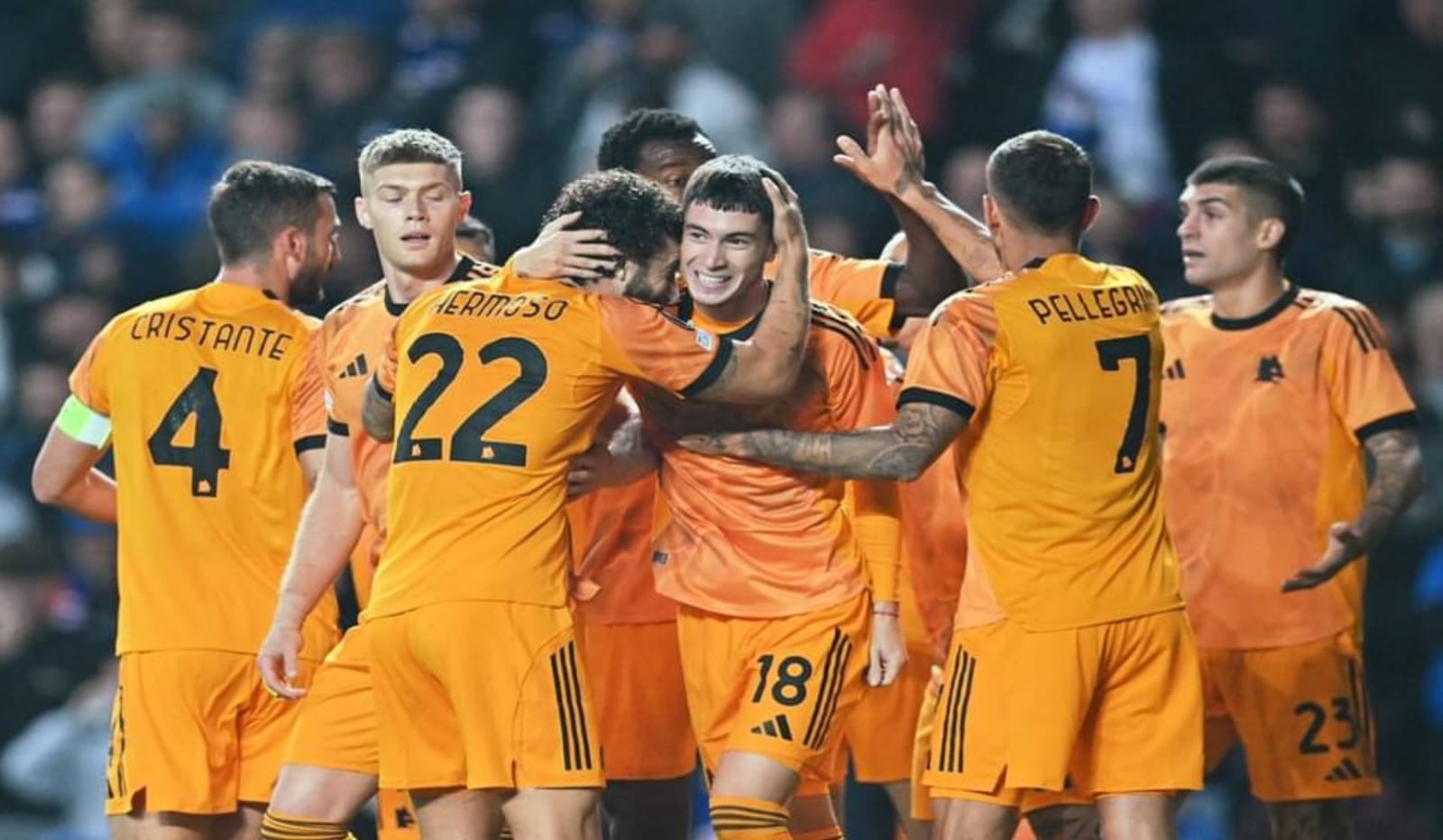 AS Roma Taklukkan Rangers 2-0 di Liga Europa