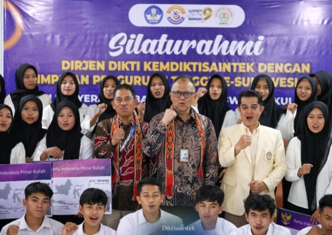 Harapan Baru dari Mamuju: 107 Mahasiswa Penerima KIP Kuliah Disambangi Dirjen Dikti di Universitas Tomakaka