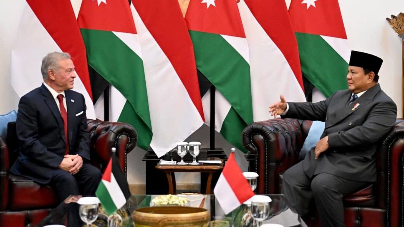 Indonesia dan Yordania Perkuat Kerja Sama Bilateral Lewat Pertemuan Presiden Prabowo dengan Raja Abdullah II