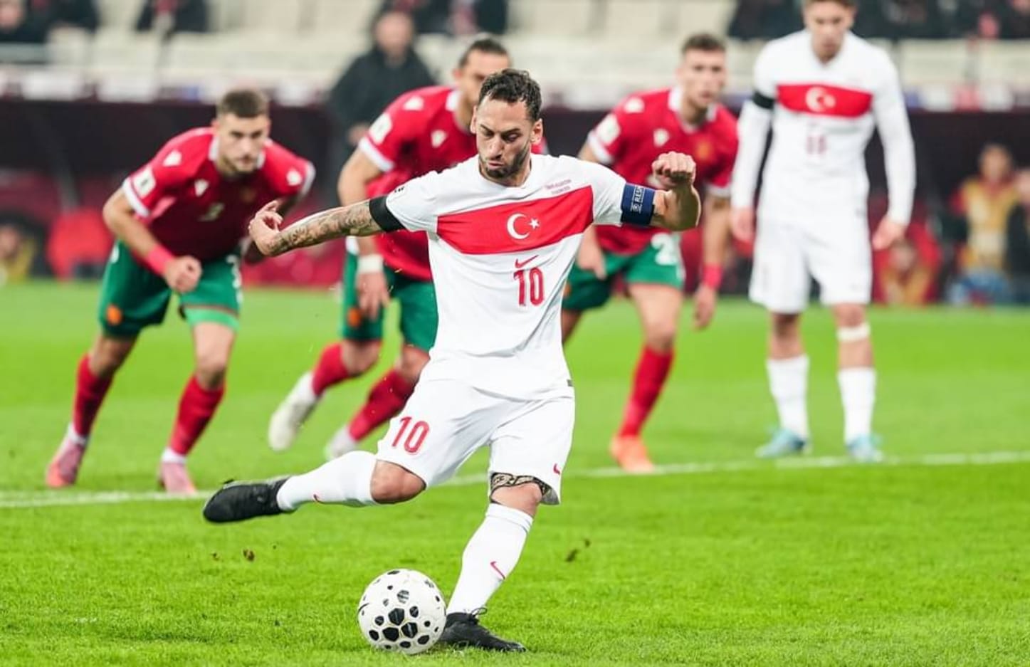 Turki Kalahkan Bulgaria 2-0, Dekati Posisi Kedua Kualifikasi Piala Dunia