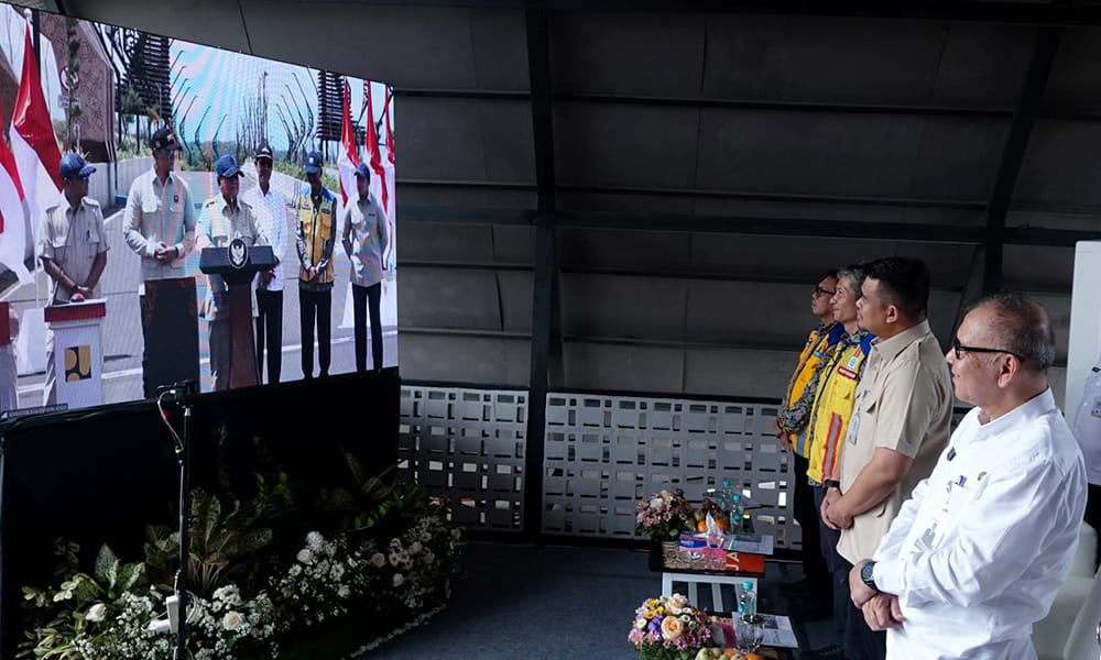 Peresmian Underpass Gatot Subroto Medan oleh Presiden Prabowo, Gubernur Bobby Nasution Hadir