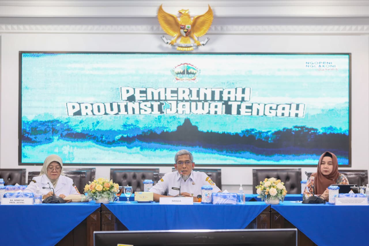 Kemudahan Investasi Langsung Konstruksi Mulai Diterapkan di Jawa Tengah