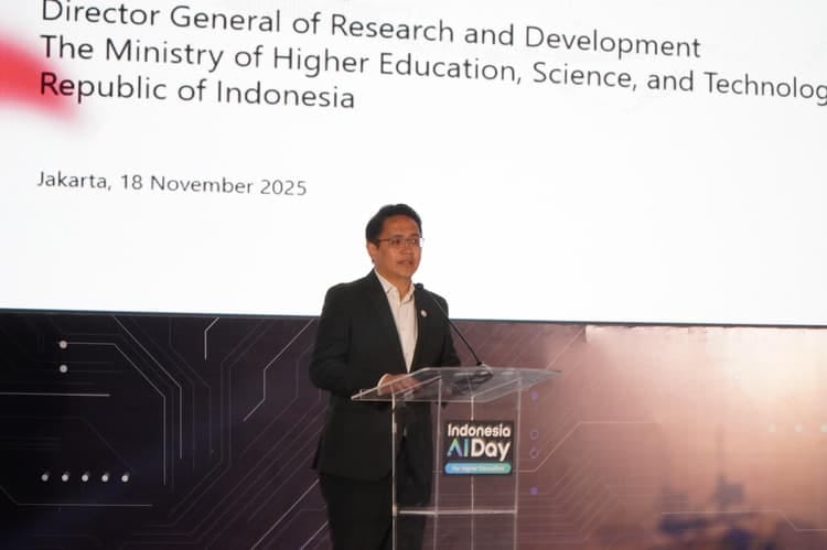 Indonesia AI Day for Higher Education 2025, Dirjen Risbang Tekankan Transformasi Digital Kampus