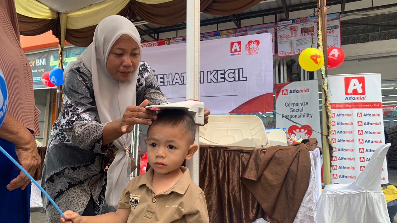 Alfamidi Edukasi Gizi “Isi Piring Sehat Si Kecil” di Perbaungan