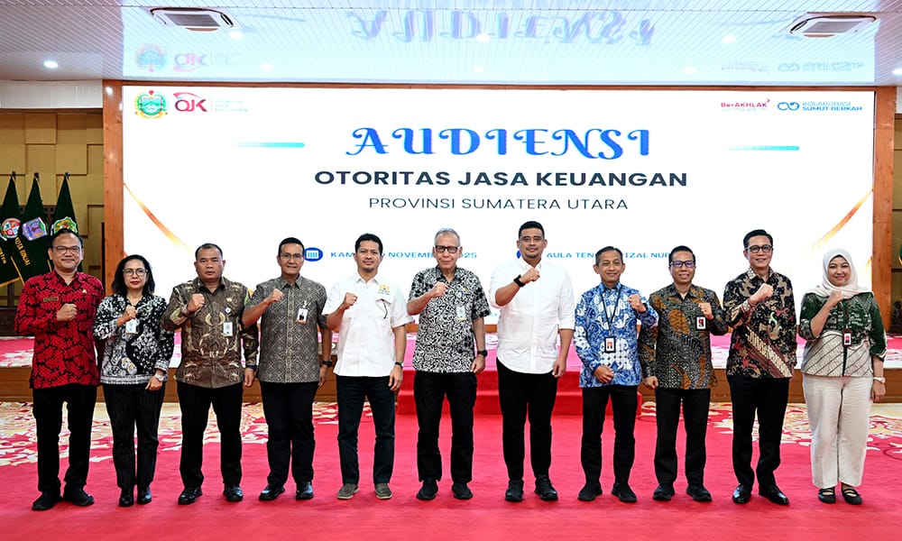 Gubernur Bobby Nasution Gandeng OJK, Latih ASN Masuk Pasar Modal untuk Hindari Judi Online