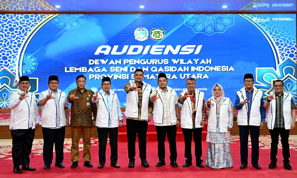 Gubernur Bobby Nasution Dorong LASQI Perkuat Dakwah Islam melalui Seni untuk Generasi Muda