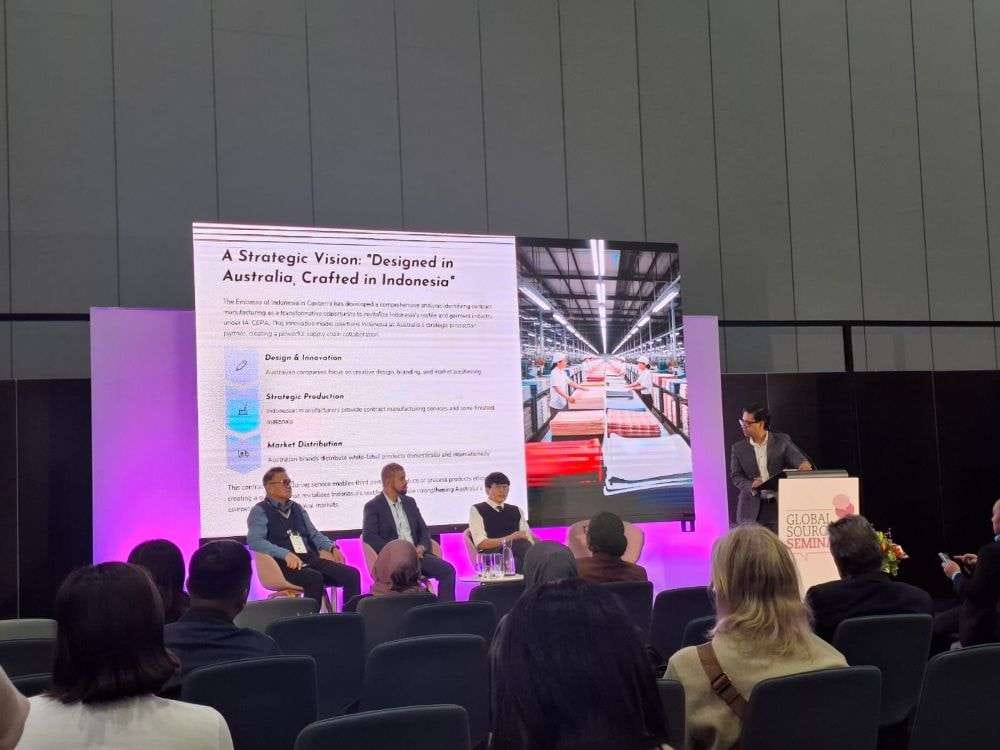 Kolaborasi Tekstil RI–Australia, Pemkot Bandung Siap Dorong Ekspansi Pasar Global