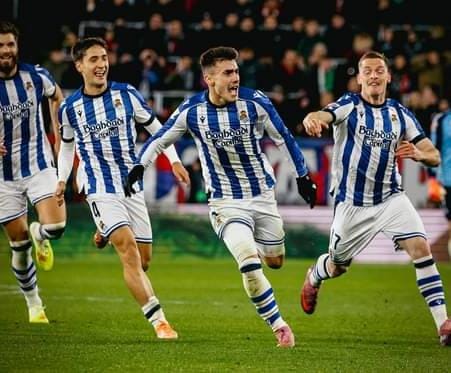Txuri-urdin Tampil Impresif di Babak Kedua, Real Sociedad Menang 3-1 atas Osasuna
