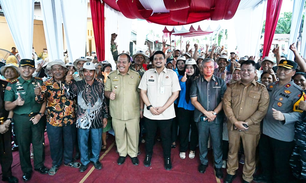 Bobby Nasution Dorong Produktivitas Petani Asahan Lewat Bantuan Alat dan Stabilitas Harga Gabah