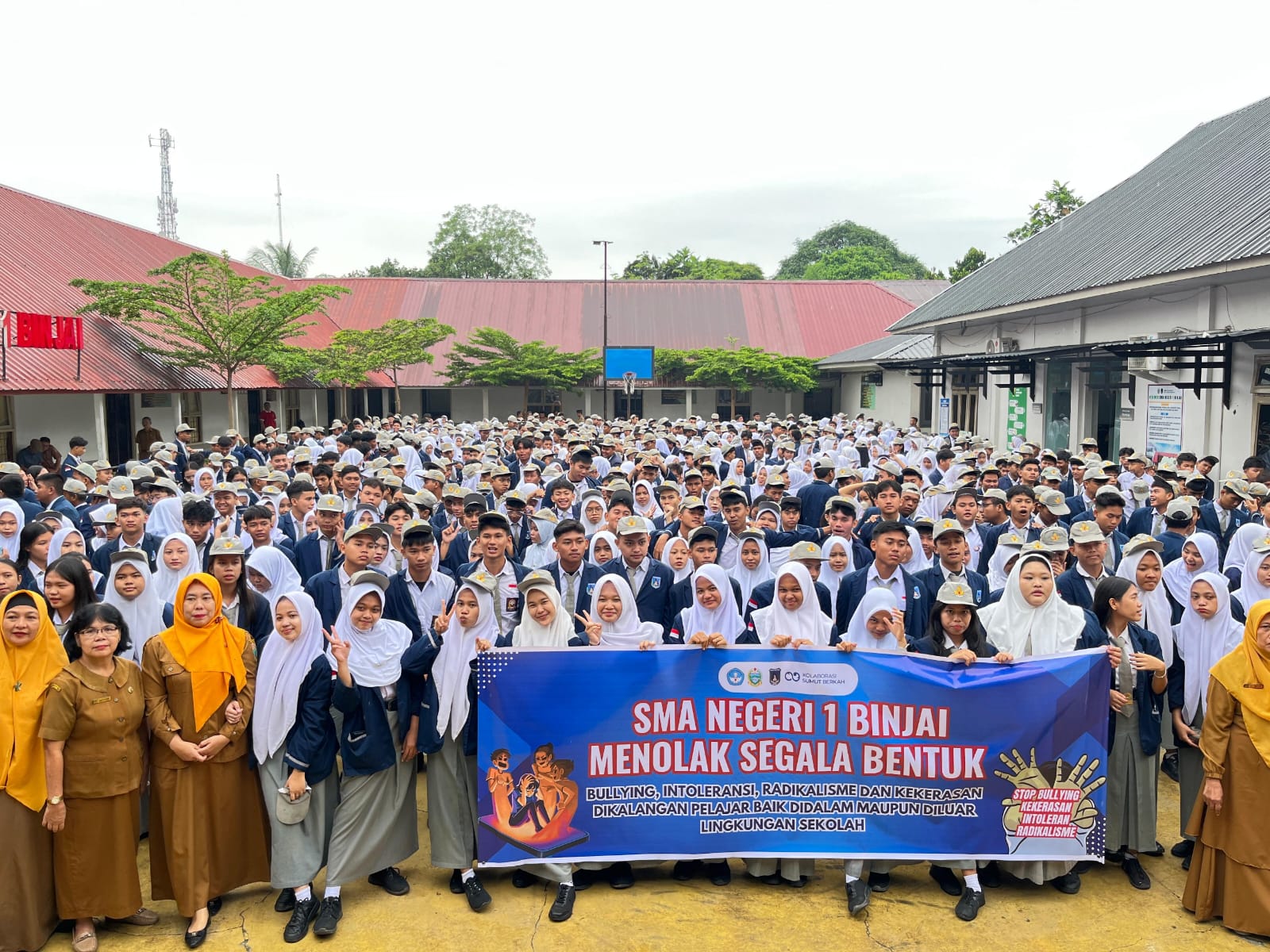 Cegah Radikalisme, 207 SMA/SMK di Langkat dan Binjai Gelar Deklarasi Serentak