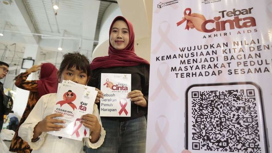 Bandung Komitmen Capai Target Three Zero 2030 Lewat Program Tebar Cinta Akhiri AIDS