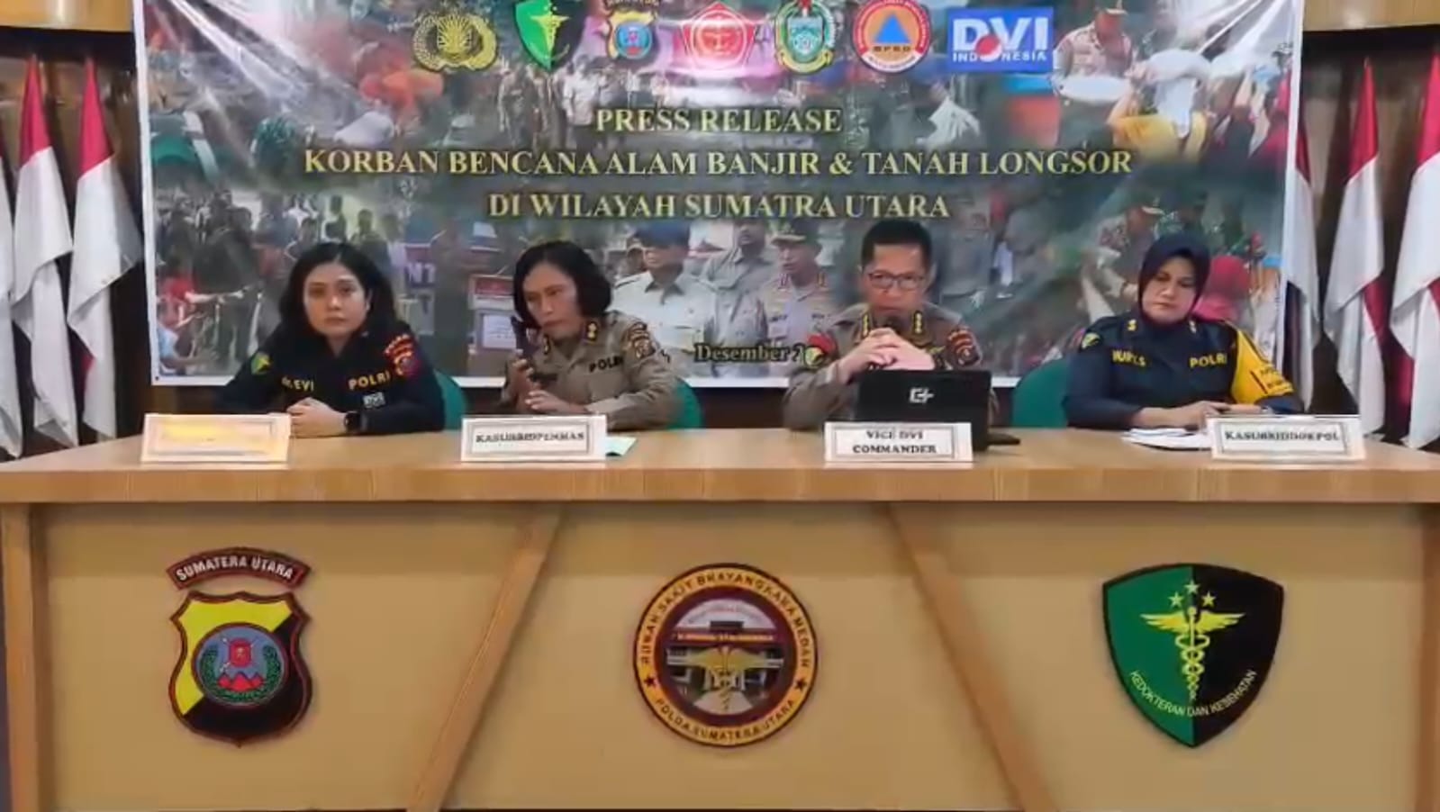 Operasi DVI Diintensifkan di Sumut, 290 Korban Berhasil Diidentifikasi
