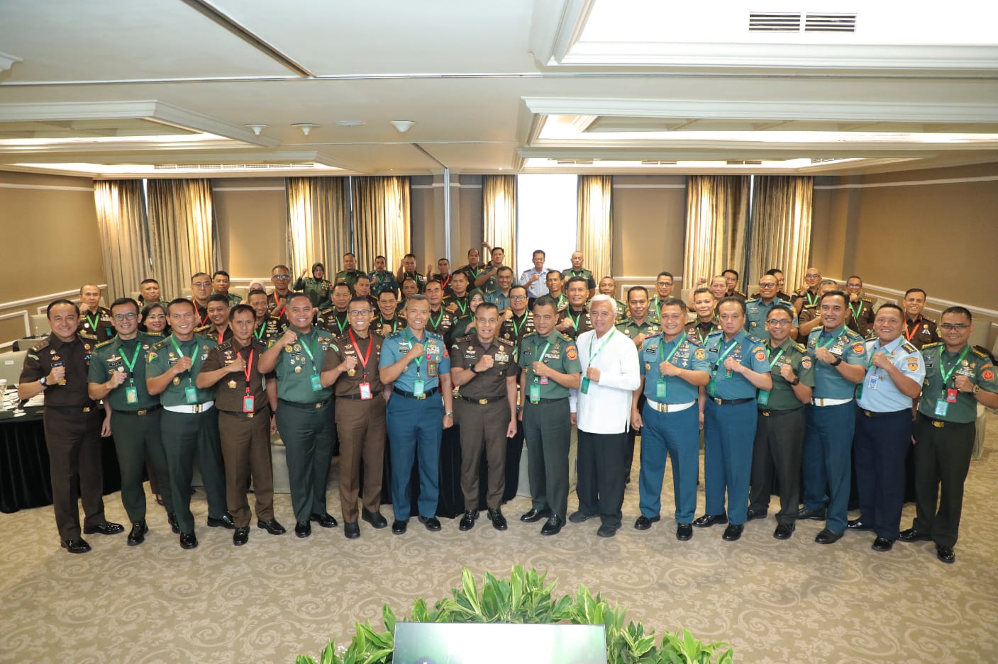 Jampidmil Gelar Rakor Nasional Evaluasi Penanganan Perkara Koneksitas di Era KUHP Baru