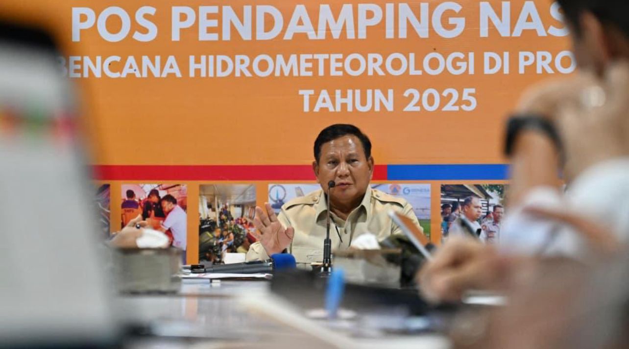 Presiden Prabowo Tegaskan Musibah Tidak Boleh Goyahkan Integritas Negara