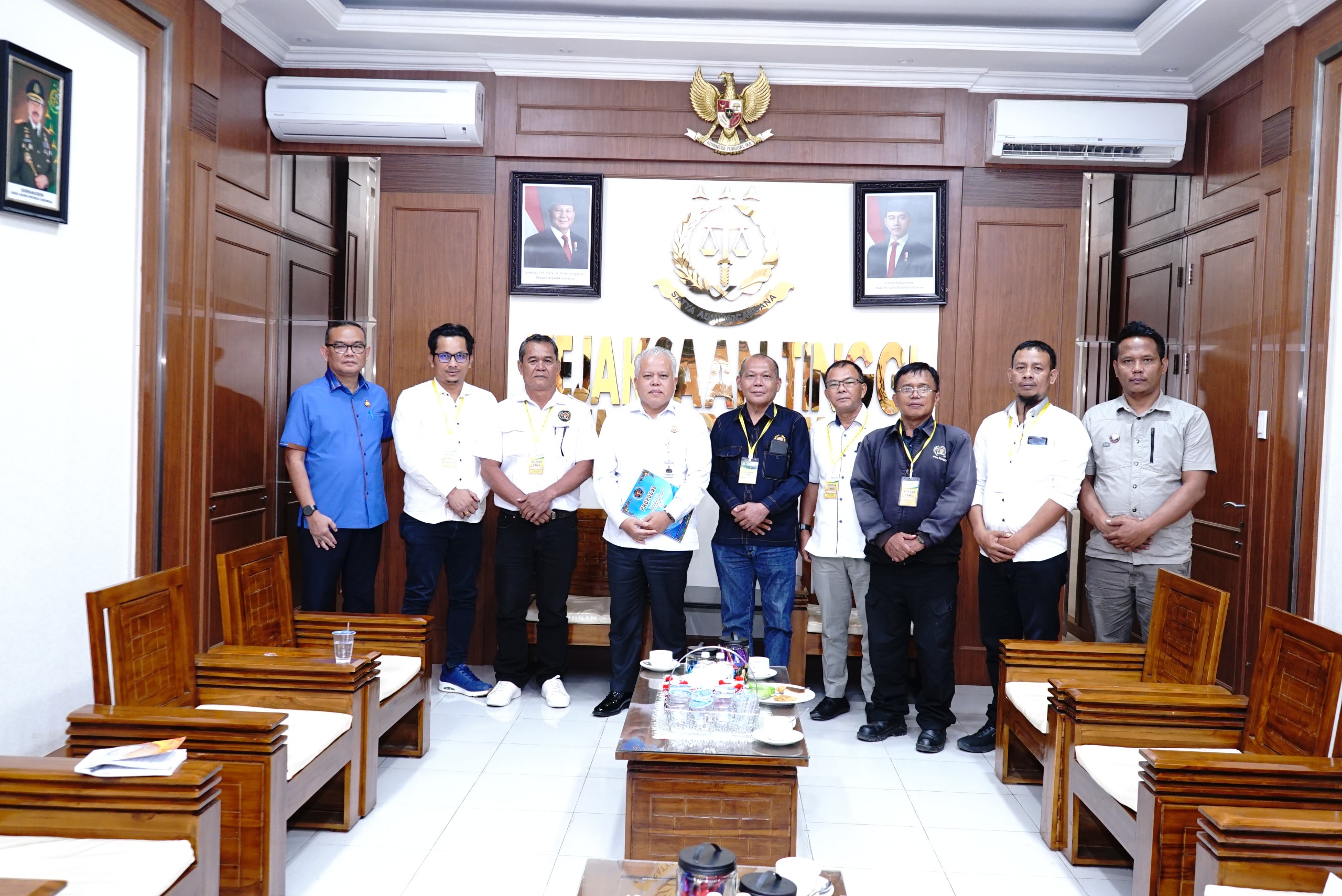 Kajati Sumut Dr Harli Siregar Dukung Natal PWI Sumut, Tegaskan Penanganan Hukum Humanis