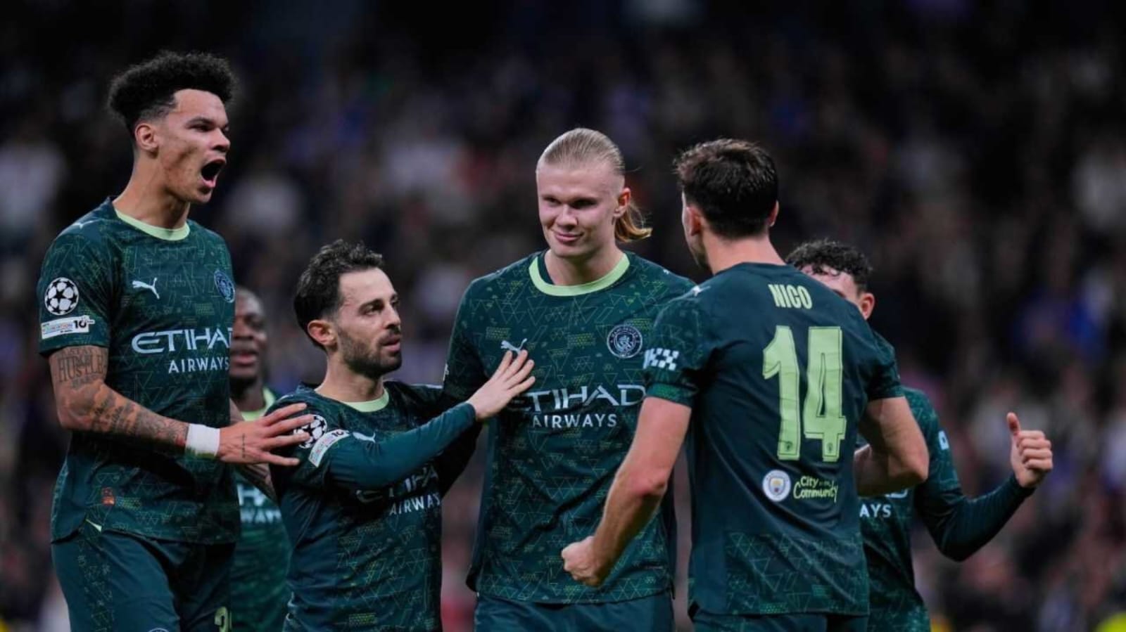 Manchester City Tekuk Real Madrid 2-1 di Bernabeu