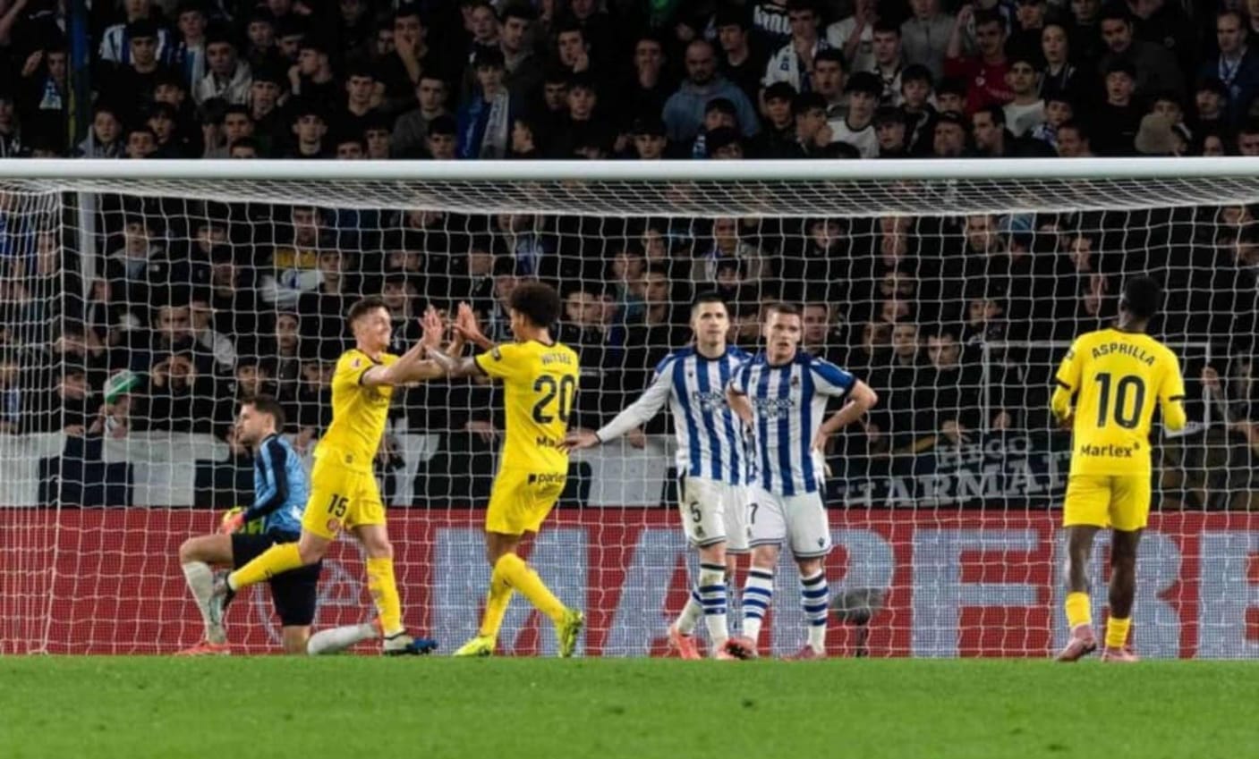 Girona Bangkit, Kalahkan Real Sociedad 2-1 di Anoeta