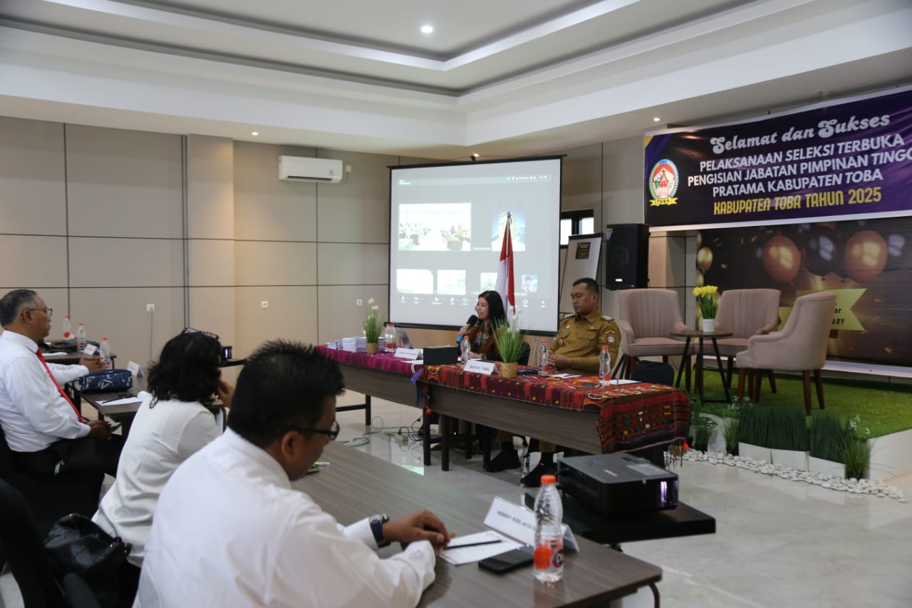 Seleksi Terbuka JPTP Digelar Pemkab Toba, 11 Jabatan Eselon Dua Diperebutkan 34 Peserta