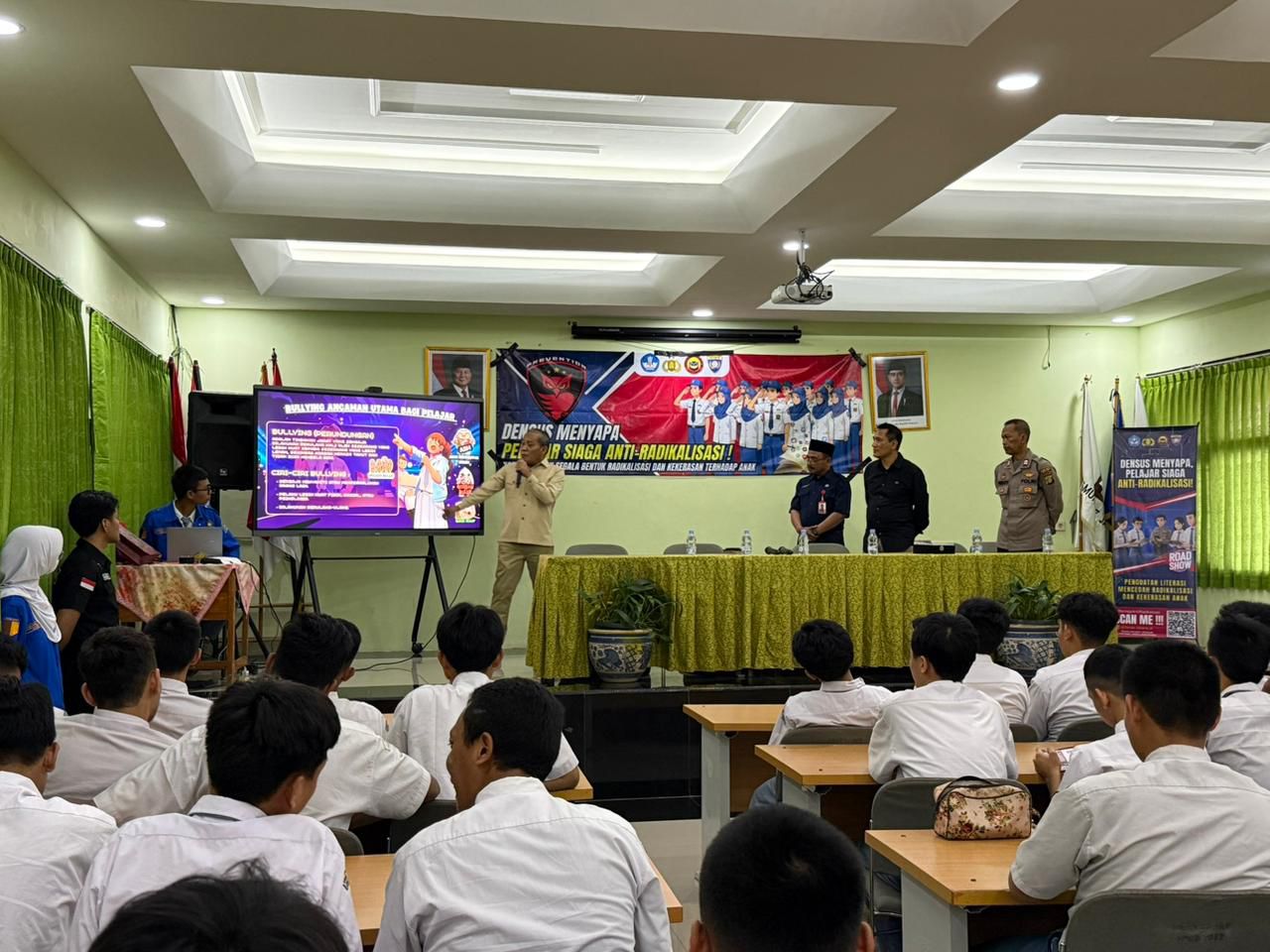 Densus 88 AT Polri Gencarkan Edukasi Tangkal Radikalisme dan Bullying ke 28 Ribu Pelajar SMA Jakarta