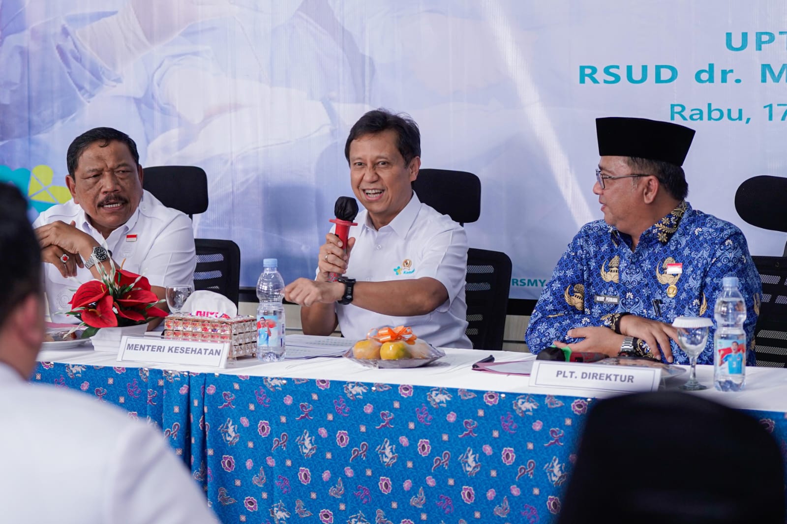 Isi Kekosongan Dokter Spesialis di RSUD M Yunus, Menkes Budi Ajak Putra Putri Daerah