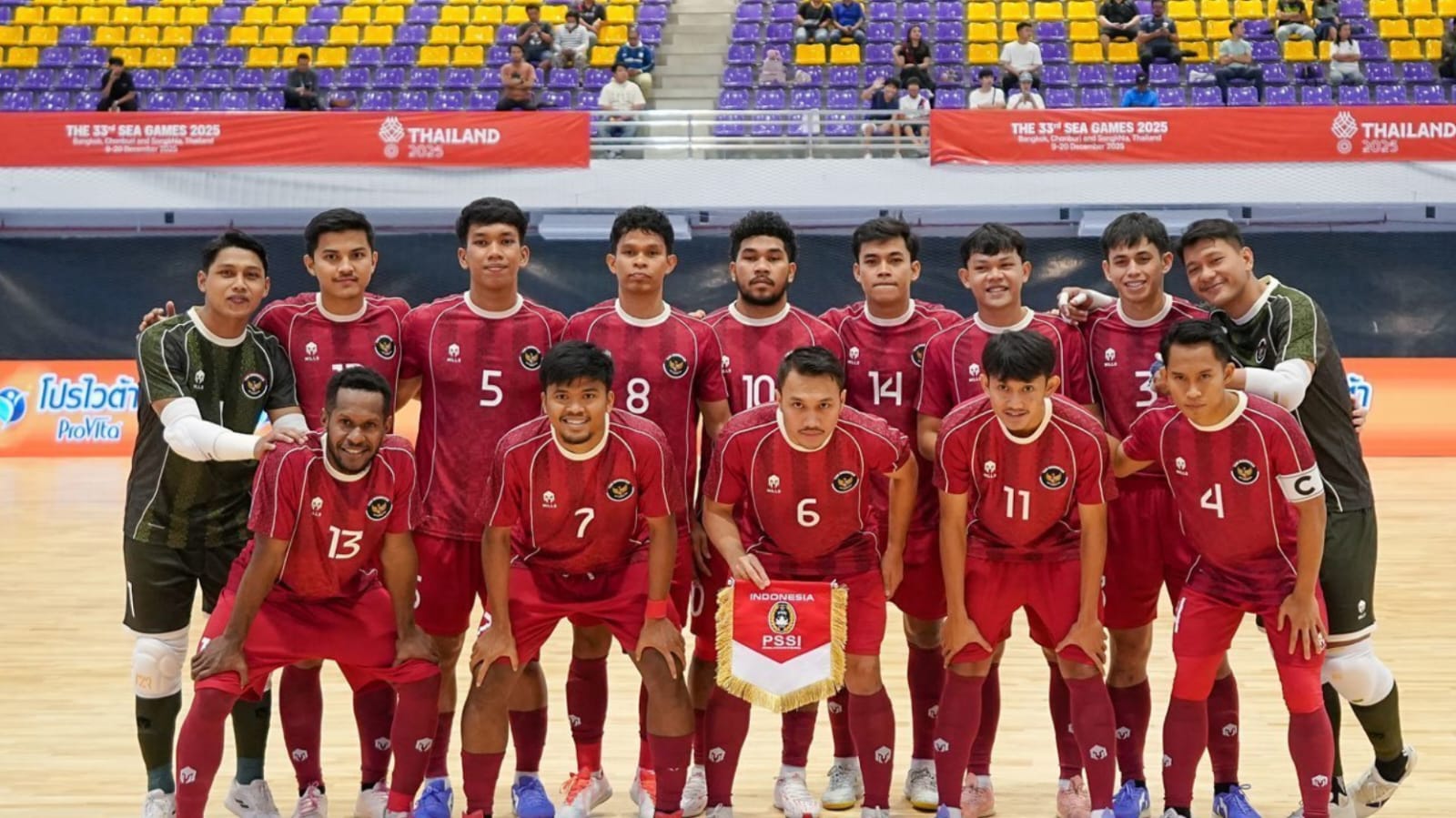 Timnas Futsal Indonesia Hancurkan Thailand 6-1, Raih Emas SEA Games 2025