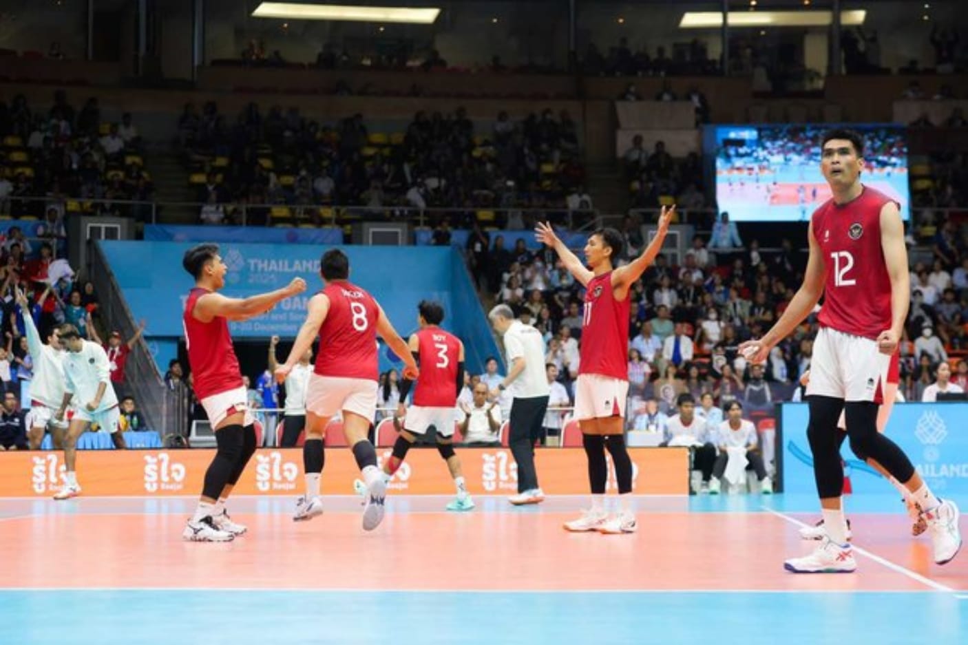 Timnas Voli Putra Indonesia Raih Perak SEA Games 2025 Usai Kalah Tipis dari Thailand