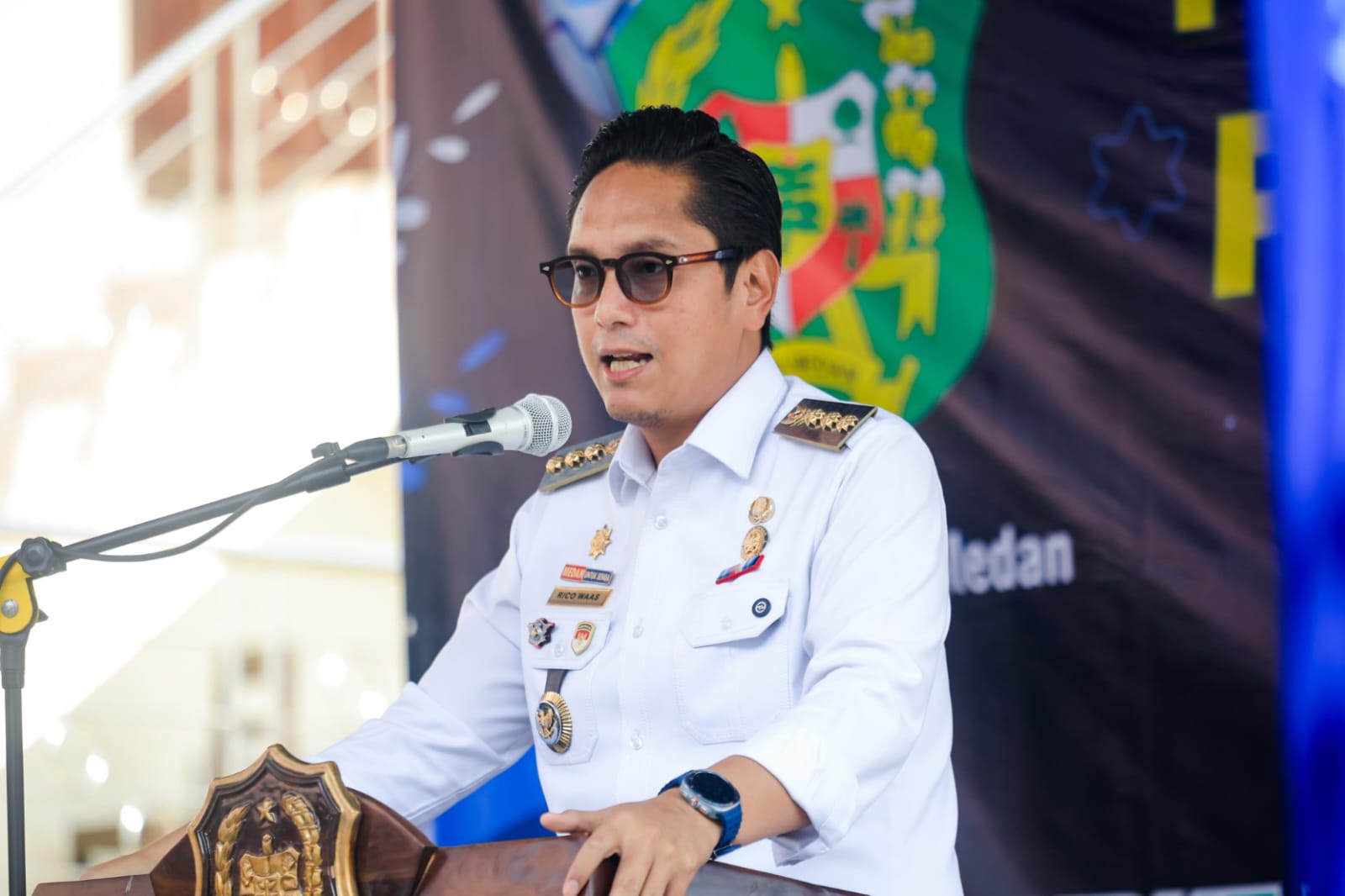 Red Crescent UEA Salurkan 30 Ton Beras Lewat Organisasi Kemanusiaan Nonpemerintah di Medan