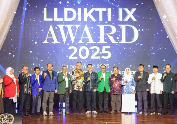 Penguatan Mutu dan Kolaborasi Jadi Fokus Dirjen Dikti pada LLDIKTI IX Award 2025
