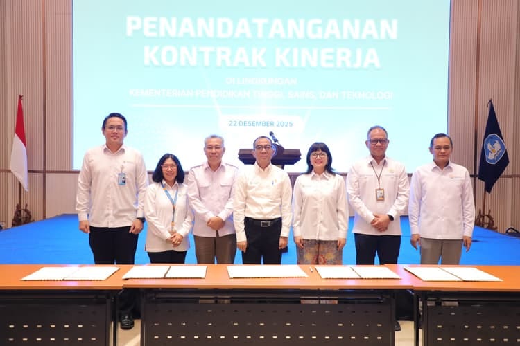 Komitmen Akuntabilitas Kemdiktisaintek Diperkuat lewat Kontrak Kinerja Pimpinan Tinggi Madya dan Pratama