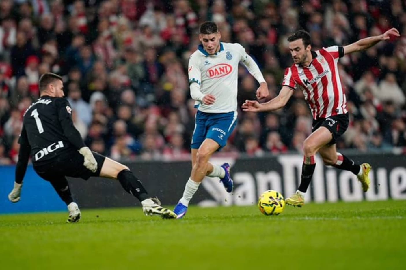 Athletic Bilbao Takluk 1-2 dari Espanyol di San Mames