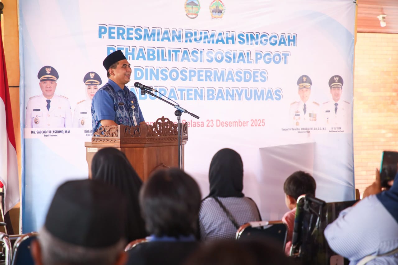 Rumah Singgah Rehabilitasi Sosial PGOT Diresmikan Wagub Jateng