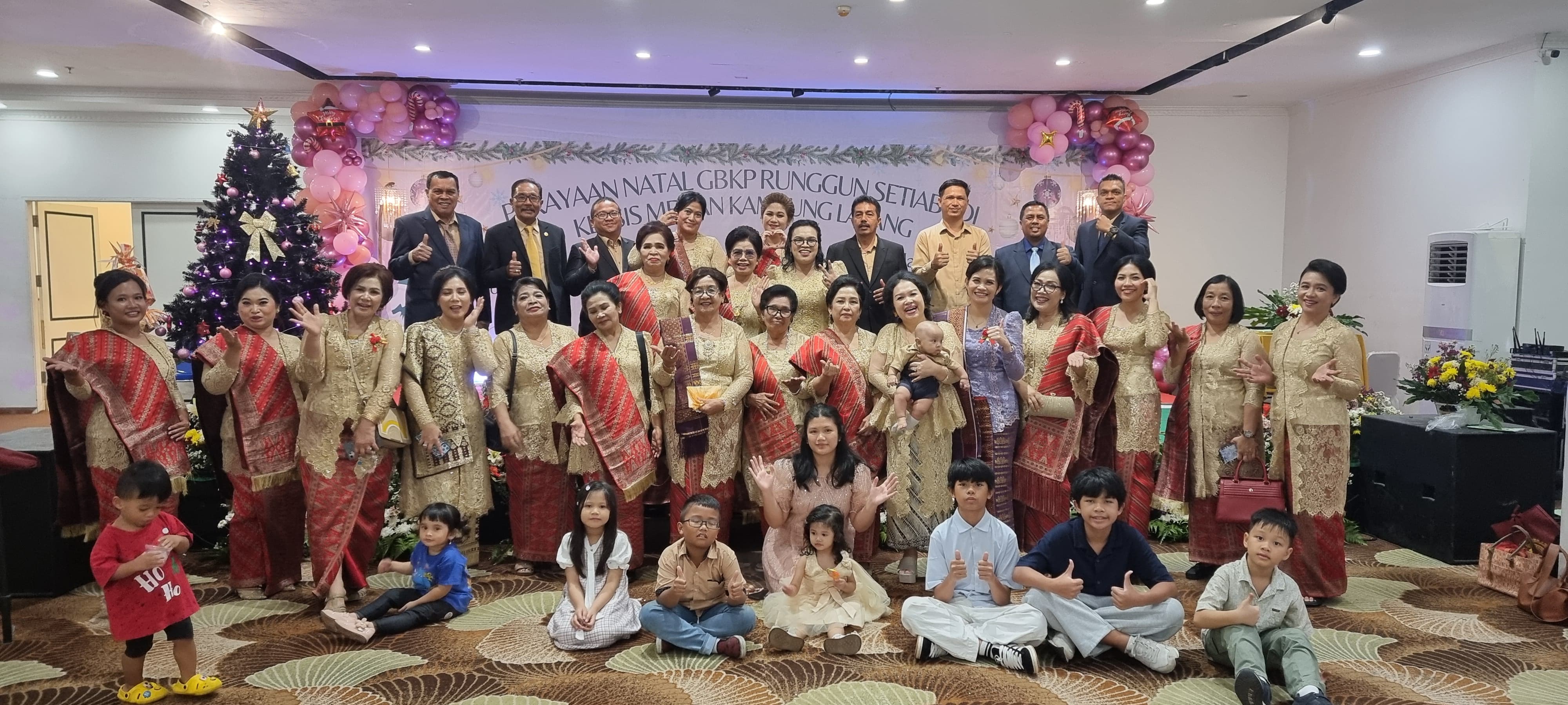 Perayaan Natal Umum GBKP Setia Budi Penuh Sukacita dan Kebersamaan