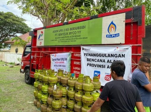 Operasi Pasar LPG 3 Kg di Aceh, Pertamina Distribusikan 100 Ribu Lebih Tabung Hingga 23 Desember 2025
