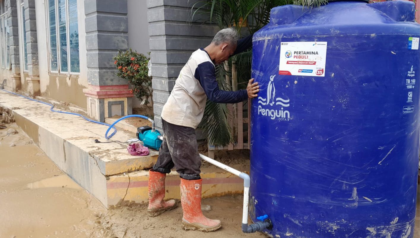Dukung Sanitasi Masyarakat, Pertamina Pasok Air Bersih dan Pulihkan 12 Sumur di Aceh