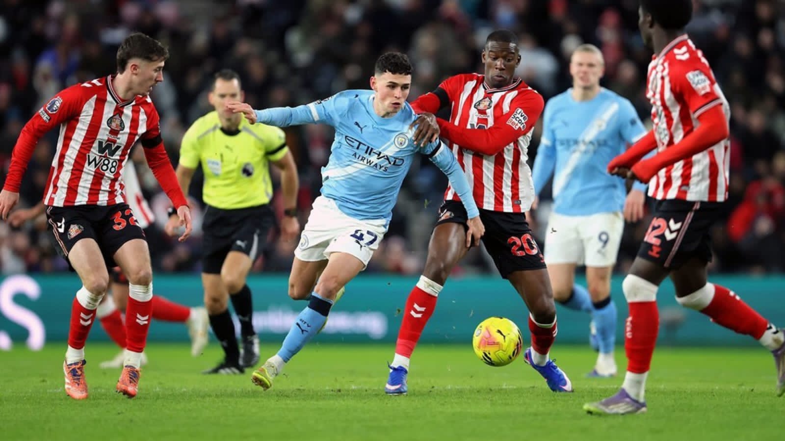 Sunderland Tahan Manchester City 0-0 di Pekan ke-19 Premier League