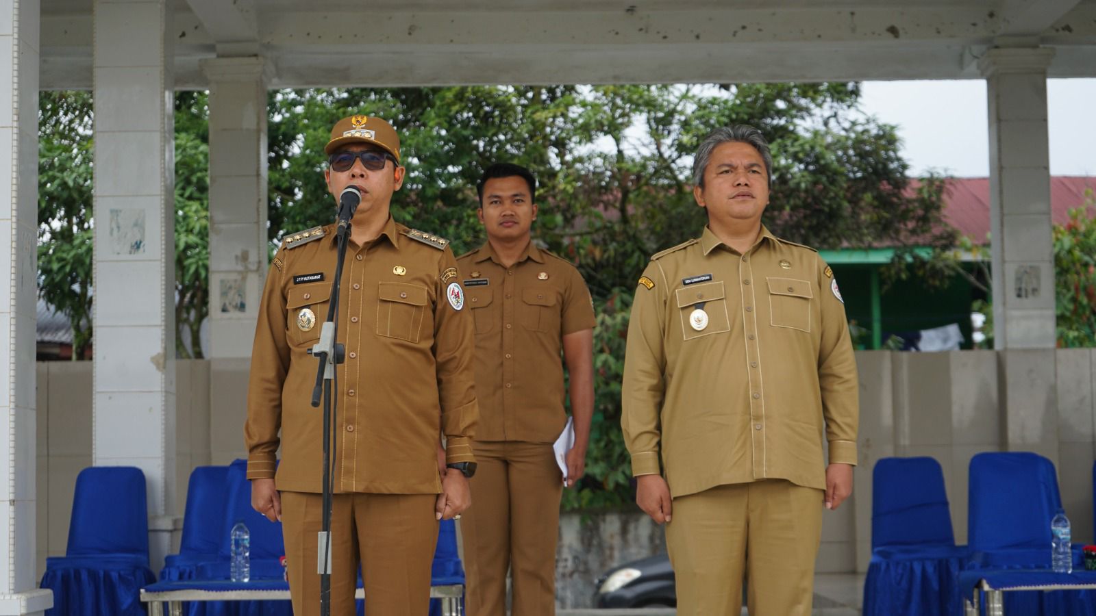 Bupati Taput JTP Hutabarat Pimpin Apel Gabungan, Tekankan Produktivitas ASN dan Rencana Mall Pelayanan Publik 2026