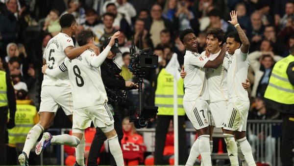 Real Madrid Hancurkan Real Betis 5-1, Gonzalo Garcia Cetak Trigol