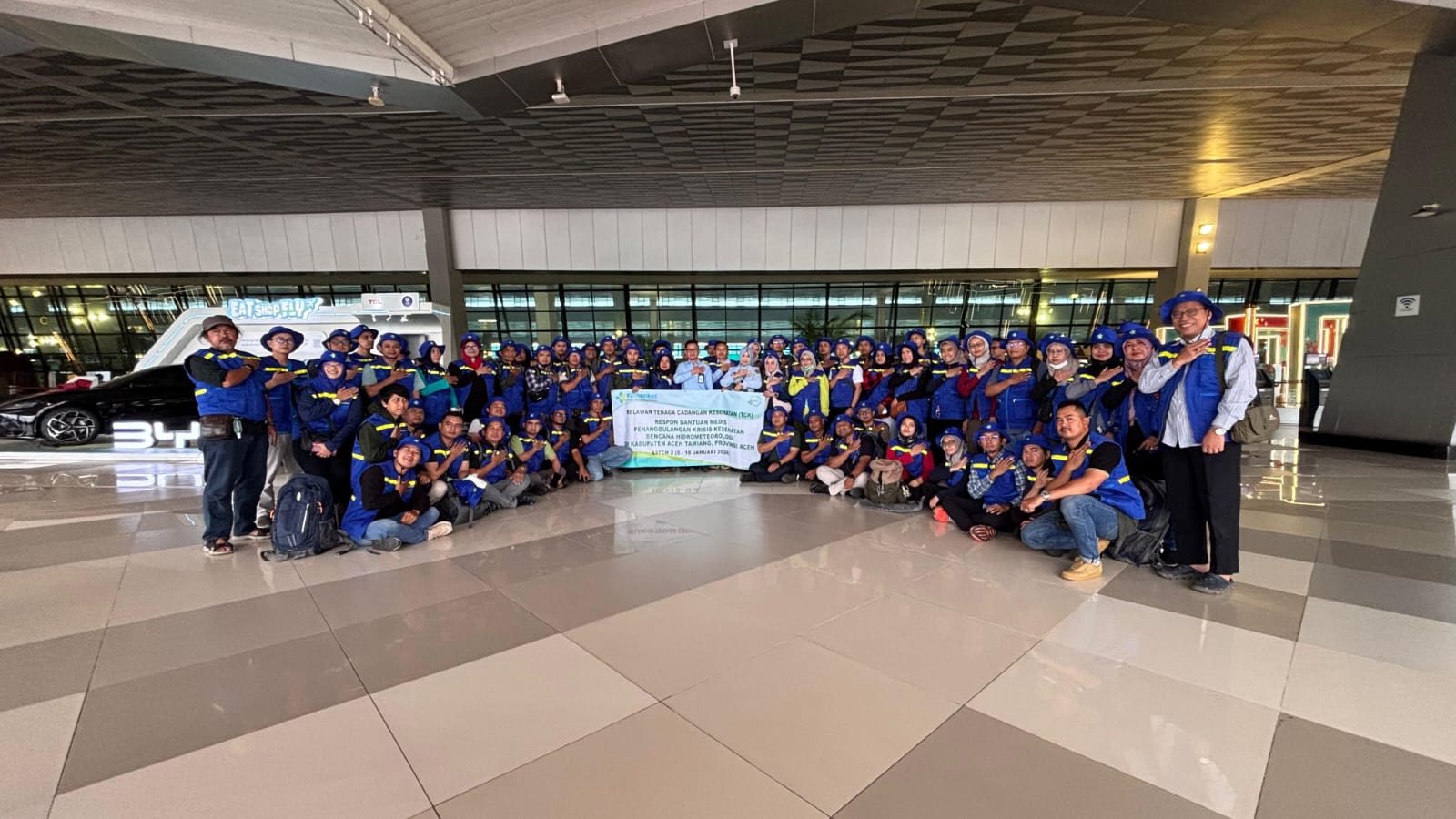 Percepat Penanganan Krisis Kesehatan, Kemenkes Kirim Relawan TCK Batch II ke Aceh