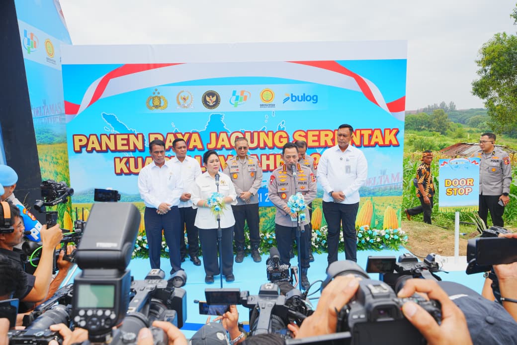 Kontribusi Polri untuk Swasembada Pangan, Kapolri Sebut Produksi Jagung 3,5 Juta Ton di 2025