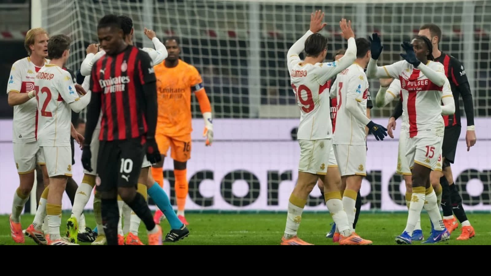 Milan vs Genoa Berakhir Imbang 1-1, Gol Telat Leao Selamatkan Rossoneri