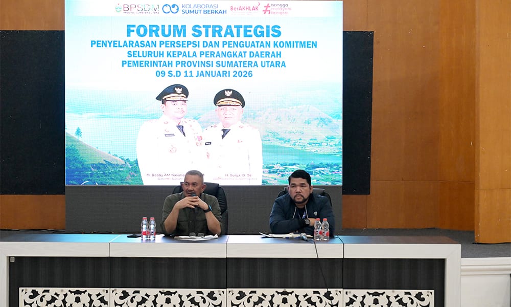 Pj Sekdaprov Sumut Dorong Penerapan Tata Kelola Pemerintahan yang Baik di 42 OPD