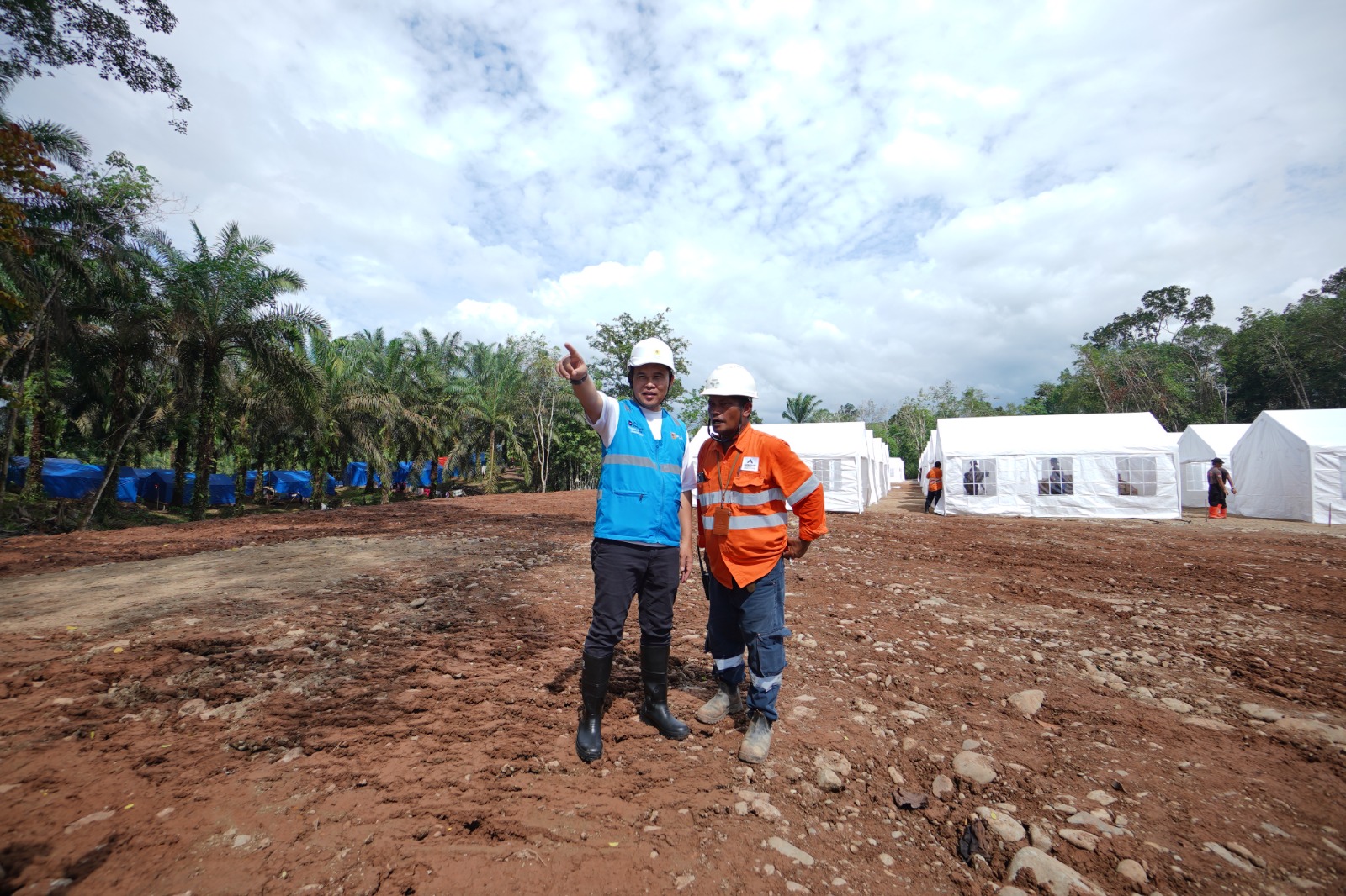 GM PLN UID Sumatera Utara Cek Langsung Kesiapan Kelistrikan Huntara Pascabencana di Batang Toru