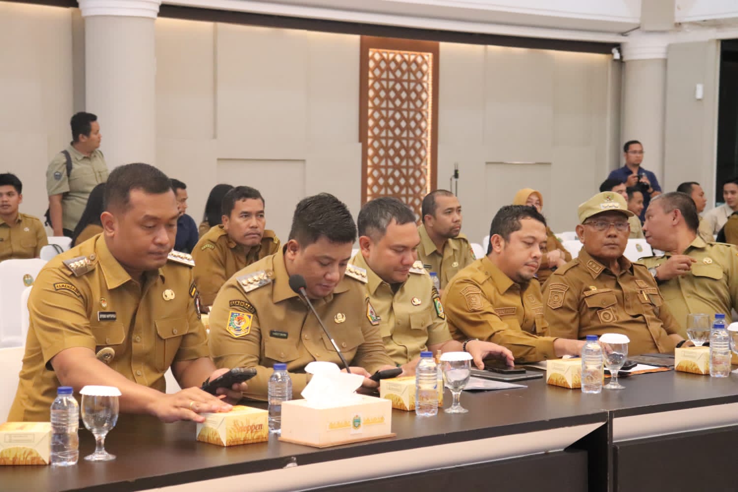 Rakor Percepatan Rehabilitasi dan Rekonstruksi Pascabencana Dipimpin Mendagri, Bupati Toba Turut Hadir